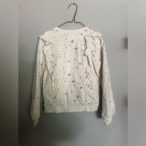 Tucker and Tate ruffle sweatshirt - size 7